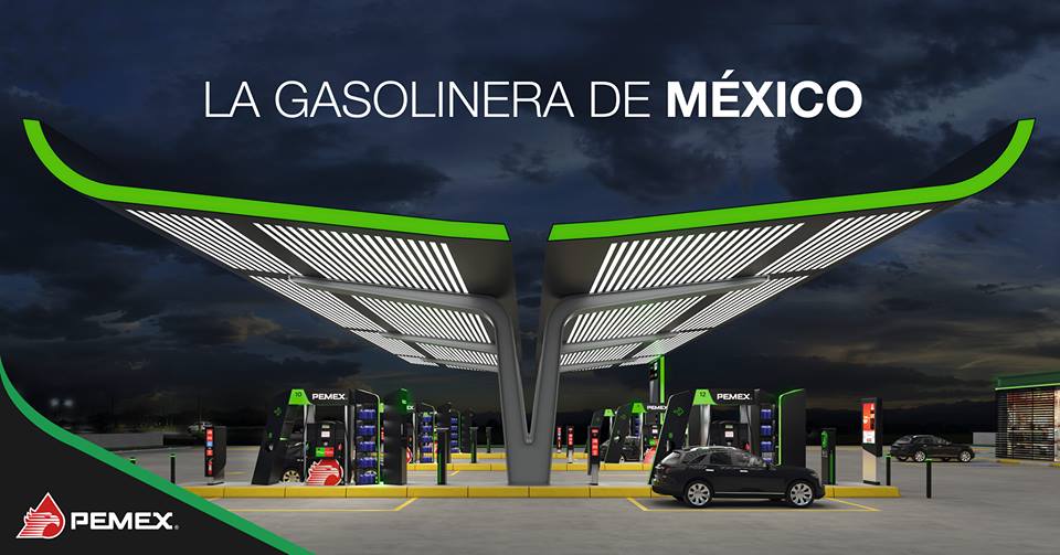 Pemex lanza su nuevo modelo de gasolineras